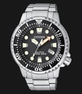 Citizen Promaster BN0150-61E Eco Drive Divers 200M Black Dial Stainless Steel Strap-0
