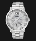 Citizen Eco-Drive BR0075-51A Men White Dial Stainless Steel Strap-0