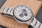 Citizen Eco-Drive CA4034-50A Chronograph White Dial Stainless Steel Strap-7