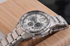 Citizen Eco-Drive CA4120-50A Chronograph White Dial Stainless Steel Strap-7