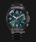 Citizen Promaster CB5925-82X Eco Drive Green Dial Black Stainless Steel Strap-0