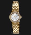 Citizen EJ6102-56D Ladies Mother of Pearl Dial Gold Stainless Steel Strap-0