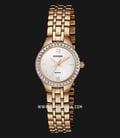 Citizen EJ6143-59A Ladies Rose Gold Dial Rose Gold Stainless Steel Strap-0