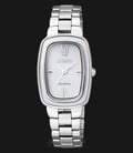 Citizen EM0005-56A Women Eco-Drive White Dial Stainless Steel-0
