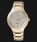 Citizen EO1163-57P Women Eco-Drive Sand-tone Dial Gold Stainless Steel-0