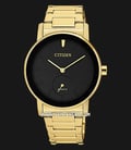 Citizen EQ9062-58E Black Dial Gold Stainless Steel Strap-0