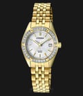 Citizen EU6062-50D Women Elegant Mother Of Pearl Dial Gold-tone Stainless Steel-0
