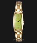 Citizen EX1102-55W Eco-Drive Green Dial Gold-tone Stainless Steel Bracelet Watch-0