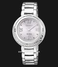 Citizen L EX1120-53X Eco-Drive Silver Dial Stainless Steel Strap-0