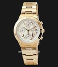 Citizen Wicca FA1002-51D Chronograph White Dial Gold Stainless Steel Strap-0