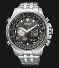 Citizen Promaster JZ1061-57E Sky World Time Eco Drive Analog Digital Dial Stainless Steel-0