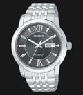 Citizen NH8335-52EB Automatic Black Dial Stainless Steel Strap-0