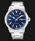 Citizen NH8370-86L Automatic Men Blue Dial Stainless Steel Strap-0