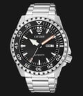 Citizen NH8388-81E Mechanical Automatic Men Black Dial Stainless Steel Strap-0