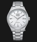 Citizen Mechanical NH8391-51A Men White Dial Stainless Steel Strap-0
