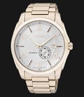 Citizen NJ0042-59B Automatic White Dial Rose Gold Stainless Steel Strap-0