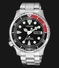 Citizen Promaster NY0085-86E Fugu Automatic Men Black Dial Stainless Steel Strap-0