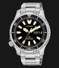 Citizen Promaster NY0090-86E Fugu Automatic Black Dial Stainless Steel Strap-0