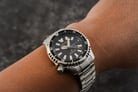 Citizen Promaster NY0090-86E Fugu Automatic Black Dial Stainless Steel Strap-8