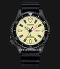 Citizen Promaster NY0138-14X Divers 200M Light Yellow Dial Black Rubber Strap Limited Model-0