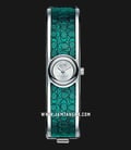 Coach Scout 14502622 Ladies Silver Dial Green Stainless Steel Strap-0