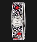 Coach Scout 14502731 Ladies Silver Dial Floral Print Stainless Steel Strap-0