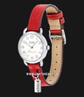 Coach Delancey 14502814 Ladies White Dial Red Leather Strap-0