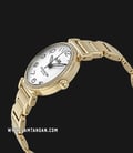 Coach 14502855 Madison Ladies White Dial Gold Stainless Steel Strap-1