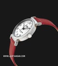 Coach 14502861 Madison Ladies White Dial Red Leather Strap-1