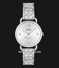 Coach Delancey 14502891 Ladies Silver Dial Stainless Steel Strap-0