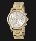 Coach 14502943 Delancey Ladies Silver Dial Gold Stainless Steel Strap-0