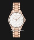 Coach 14503072 Astor Ladies Silver Dial Rose Gold Stainless Steel Strap-0