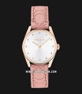 Coach 14503210 Modern Luxury Ladies White Dial Pink Leather Strap-0