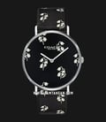 Coach 14503227 Perry Floral Ladies Black Dial Black Leather Strap-0