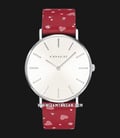 Coach 14503228 Perry Ladies White Dial Red Leather Strap-0