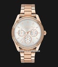 Coach 14503267 Preston Ladies Silver Dial Rose Gold Stainless Steel Strap-0