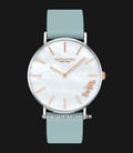 Coach Perry 14503271 Ladies Mother of Pearl Dial Light Blue Leather Strap-0