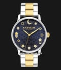 Coach Grand 14503280 Ladies Navy Dial Dual Tone Stainless Steel Strap-0