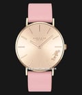 Coach Perry 14503332 Ladies Rose Gold Dial Pink Leather Strap-0