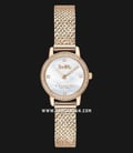 Coach Audrey 14503372 Ladies Mother Of Pearl Dial Rose Gold Mesh Strap-0