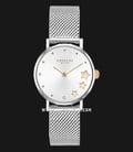 Coach Perry 14503519 Ladies Silver Dial Mesh Strap-0