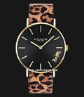 Coach Perry 14503712 Ladies Black Dial Dual Tone Leather Strap-0
