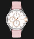 Coach Arden 14503747 Ladies White Dial Soft Pink Leather Strap-0