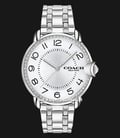 Coach Arden 14503808 Ladies Silver Dial Stainless Steel Strap-0