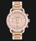 Coach Cruiser 14504052 Ladies Chronograph Rose Gold Dial Rose Gold Stainless Steel Strap-0