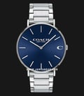 Coach Charles 14602429 Men Blue Dial Stainless Steel Strap-0