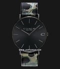 Coach Charles 14602573 Men Black Dial Camouflage Leather Strap-0