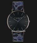 Coach Charles 14602616 Men Black Dial Camouflage Leather Strap-0