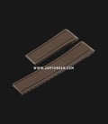 Strap Crafter CB03-MM300-BROWN 20mm Curved End Rubber Strap-0