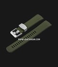 Strap Crafter Blue Turtle CB08-Turtle-Green 22mm Curved End Rubber Strap-0